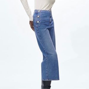 Wide leg jeans